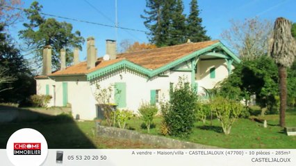 A vendre - Maison/villa - CASTELJALOUX (47700) - 10 pièces - 285m²