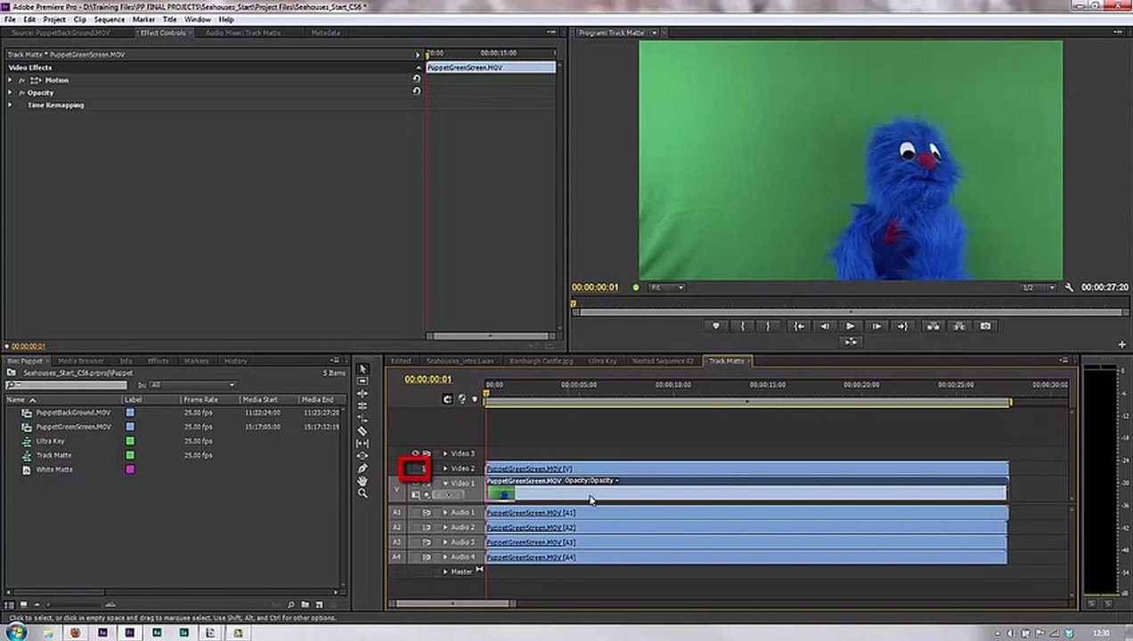 Premiere Pro CS6 97 Track Mattes