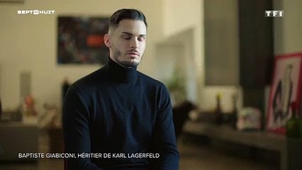 Le mannequin Baptiste Giabiconi révèle être le plus gros héritier de la fortune de Karl Lagarfeld avec un patrimoine de plusieurs dizaines de millions
