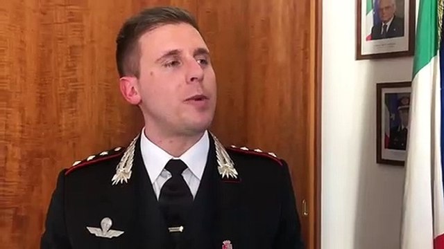 Capitano Marco Catizone C.te Compagnia CC di Taurianova