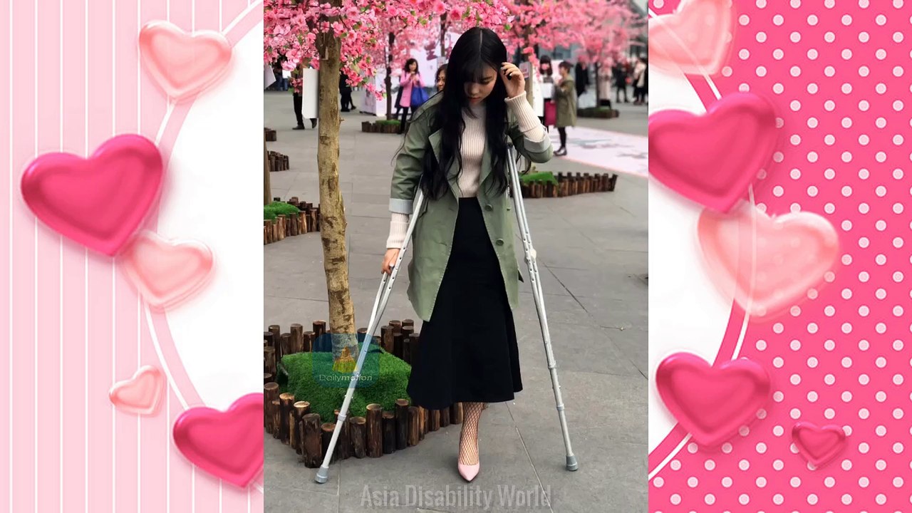 Asia Amputee Girl #2 :  Cute Amputee | Futuristic Lover | Asia Amputee Model