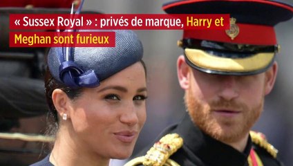 « Sussex Royal » : privés de marque, Harry et Meghan sont furieux