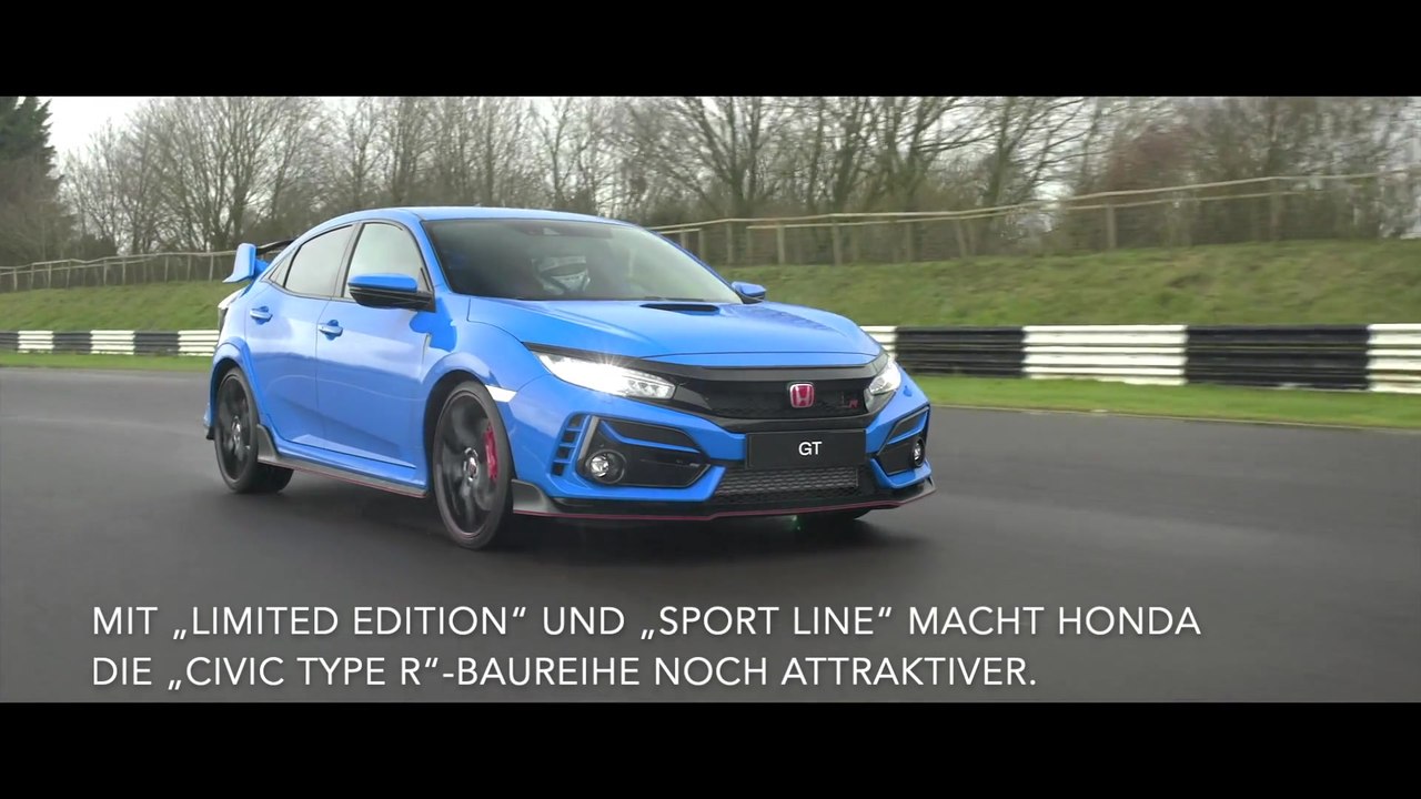 2020 Honda Civic Type R - Kompaktsportler in zwei neuen Modellvarianten