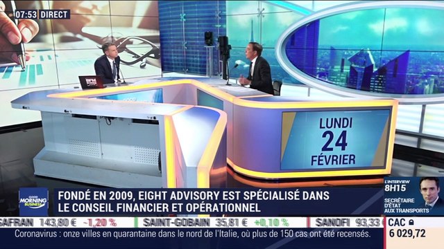 Pascal Raidron(Eight Advisory) : Quels sont les impacts du coronavirus sur les entreprises ? - 24/01