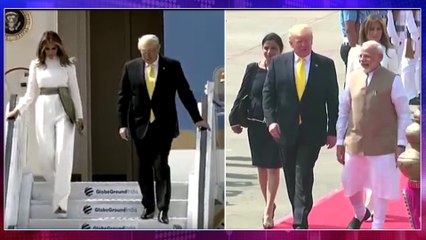 Namaste Trump: Trump's Road Show From Airport To Motera Stadium