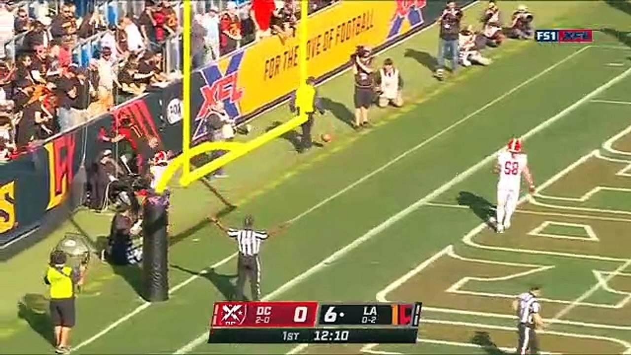 DC Defenders vs. LA Wildcats Week 3 Highlights _ XFL 2020