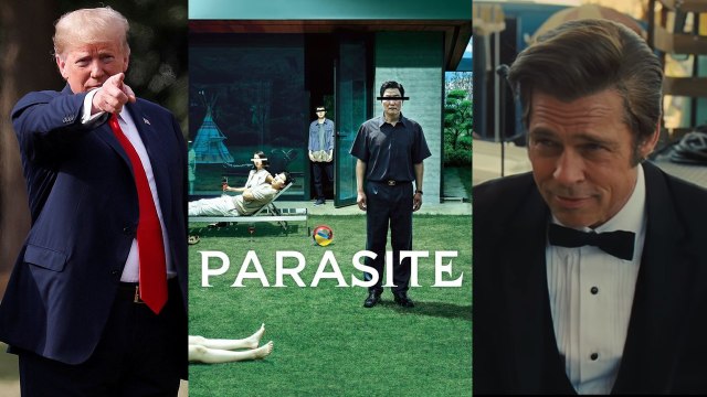 U.S. President Donald Trump भड़के Brad Pitt और Parasite पर, कही ये चौकाने वाली बातें | FilmiBeat