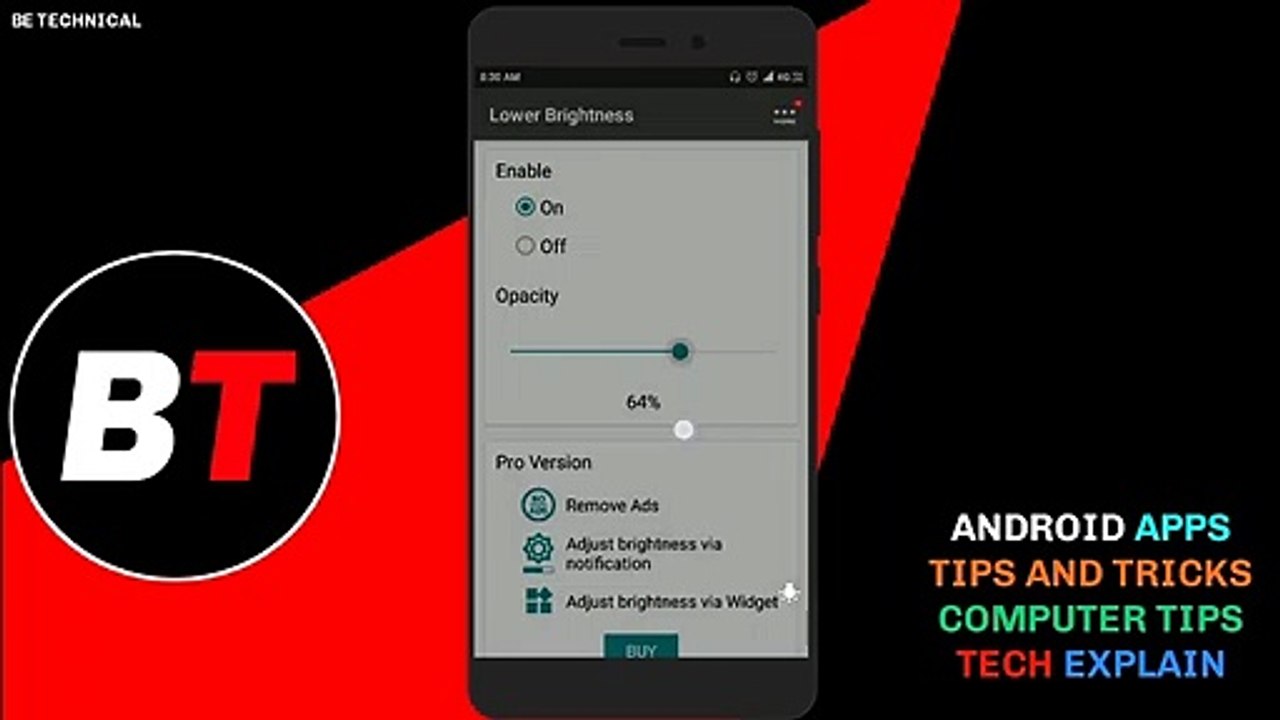 [How To] Lower Phone Brightness Below The Minimum Level in android phone in hindi _ Lower brightness(720P_HD)