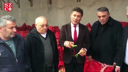 Soğan üreticilerinden ihracat isyanı