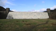 Spectacular video shows Derwent Dam overflowing