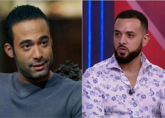 أشرف زكي يهدد شقيق هيثم احمد زكي على الهواء بعد تصرفه المفاجئ