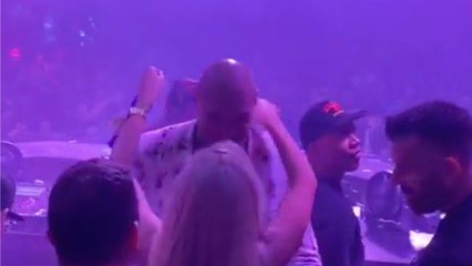 La fiesta del boxeador Tyson Fury tras ganar a Wilder en Las Vegas