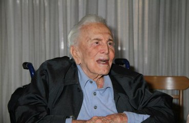 Kirk Douglas gives his fortune to charity