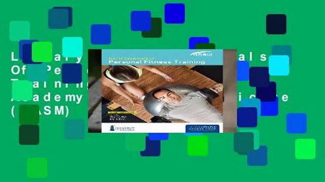 Library NASM Essentials Of Personal Fitness Training - National Academy of Sports Medicine (NASM)