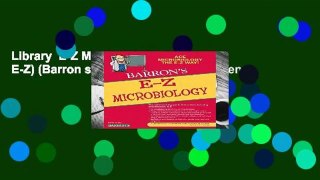 Library  E-Z Microbiology (Barron s E-Z) (Barron s Easy Series) - Peter Eisen