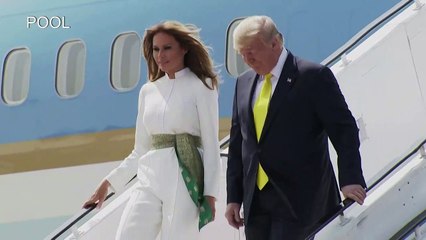 وصول دونالد ترامب الى الهند في زيارة دولة تستغرق يومين