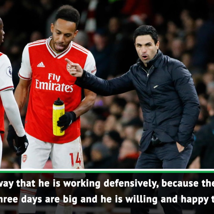 Aubameyang deserves to be linked with other teams - Arteta
