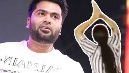 Simbu girl Fan ULTRA SPECIAL Celebration for simbu's speech | Simbu Girl Fans Mass Moments