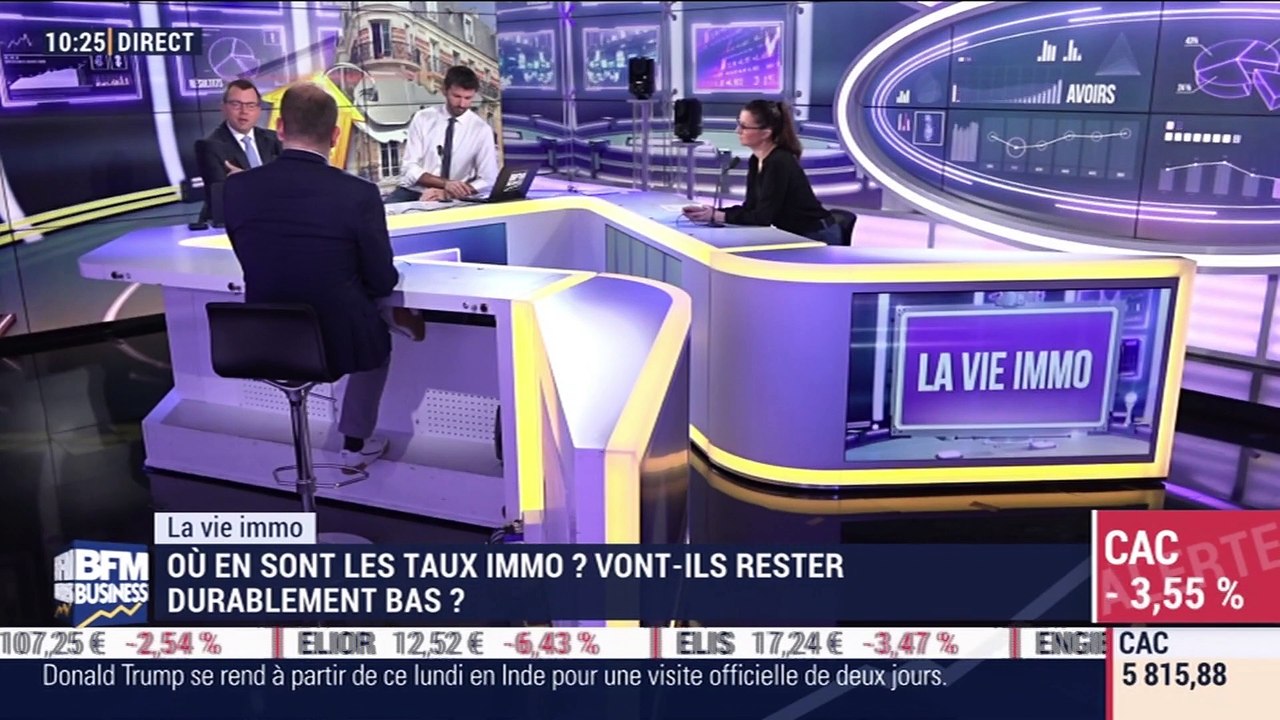Ludovic Huzieux (Artemis Courtage) : Où en sont les taux immobiliers ? - 24/02