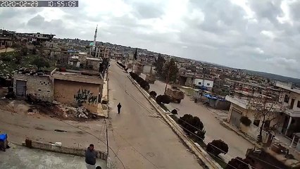 TSK'nın 60 araçlık konvoyu İdlib'te....