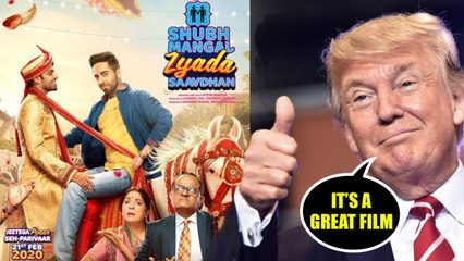 Donald Trump Praises Ayushmann Khurrana’s Shubh Mangal Zyada Saavdhan
