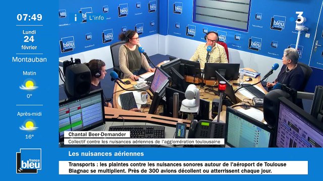 De plus en plus d'habitants dénoncent les nuisances sonores de l'aéroport Toulouse-Blagnac