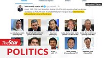 Azmin, 10 other MPs leave PKR
