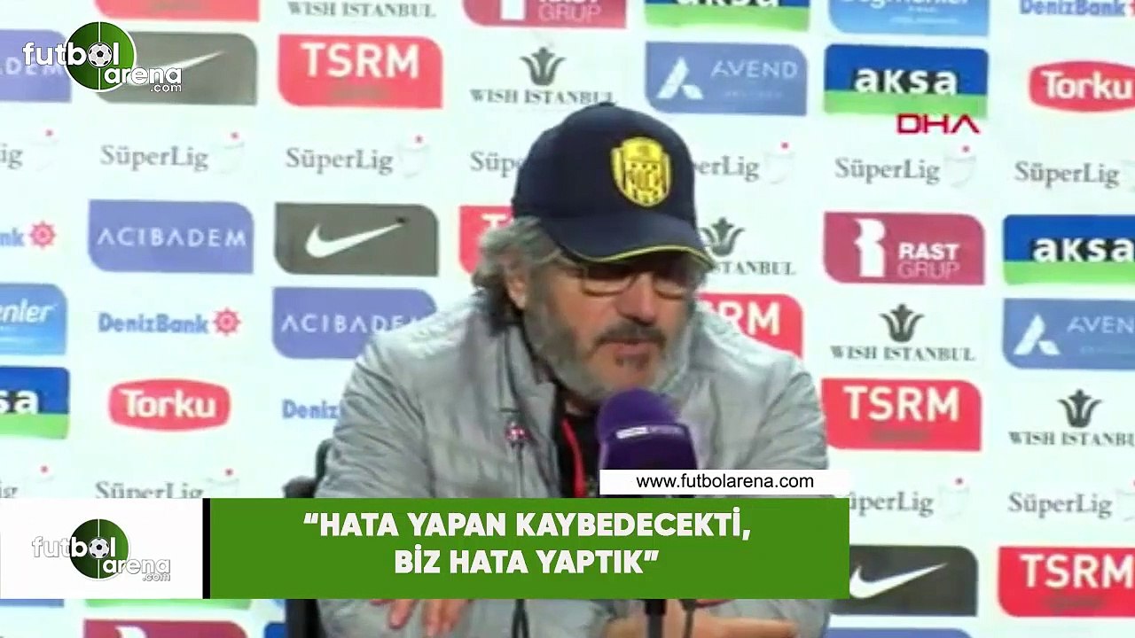 Mustafa Reşit Akçay: "Hata yapan kaybedecekti, biz hata yaptık"