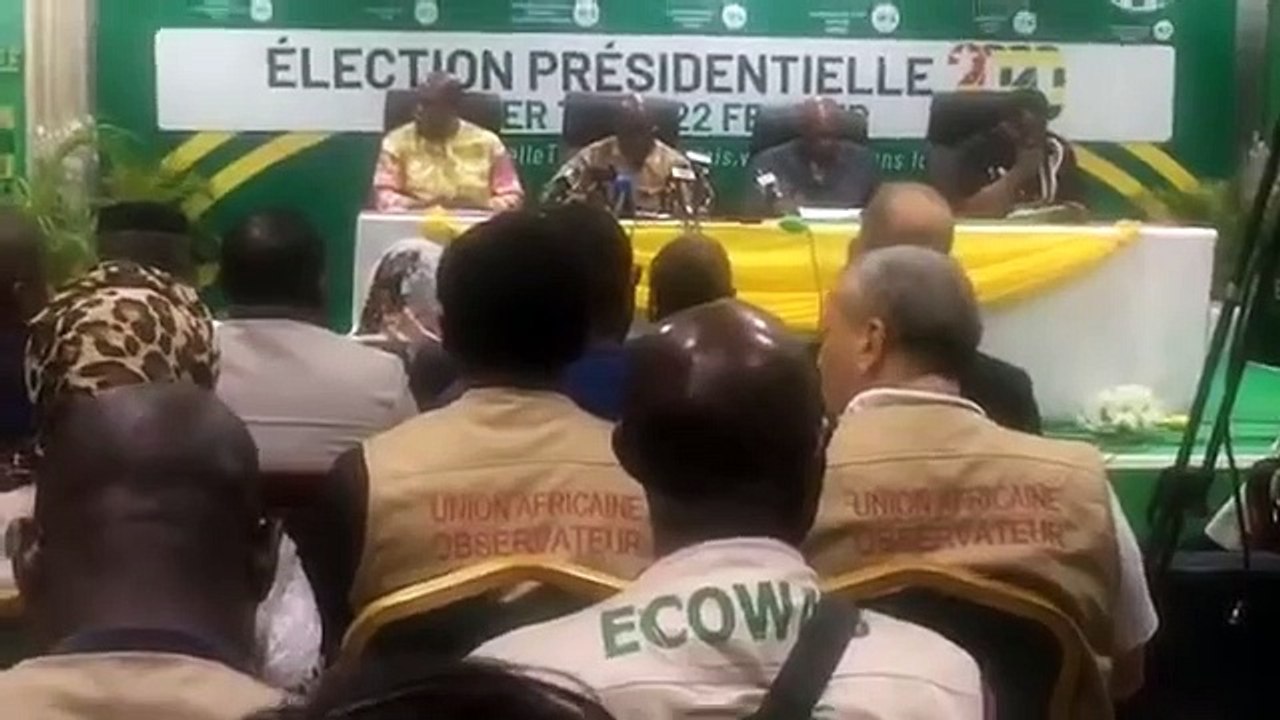 TOGO, élection présidentielle 2020, proclamation des résultats partiels