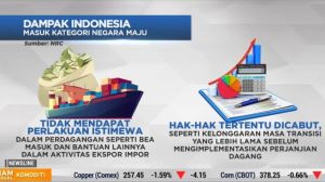 Ini Dampak Kebijakan AS Keluarkan RI dari Negara Berkembang