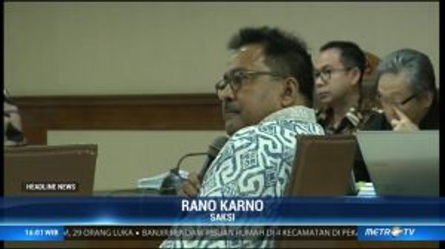 Rano Karno Akui Terima Bantuan Rp7,5 M untuk Kampanye dari Wawan
