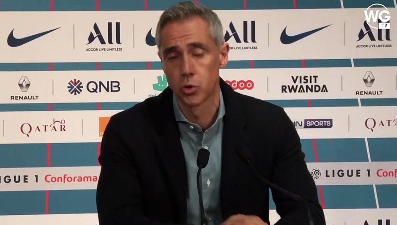 La réaction de Paulo Sousa après PSG - Bordeaux