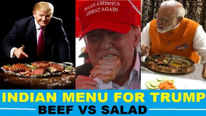 Indian menu for Trump- Will PM Modi serve a beef platter to U.S President