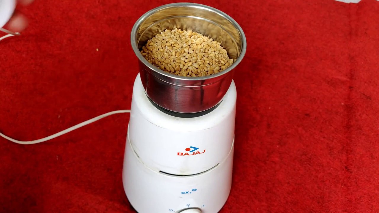 मिक्सी मे आटा पिसेगा ?? Grinding Flour Using A Mixer Grinder !! Domestic Flour Mill or Atta Chakki