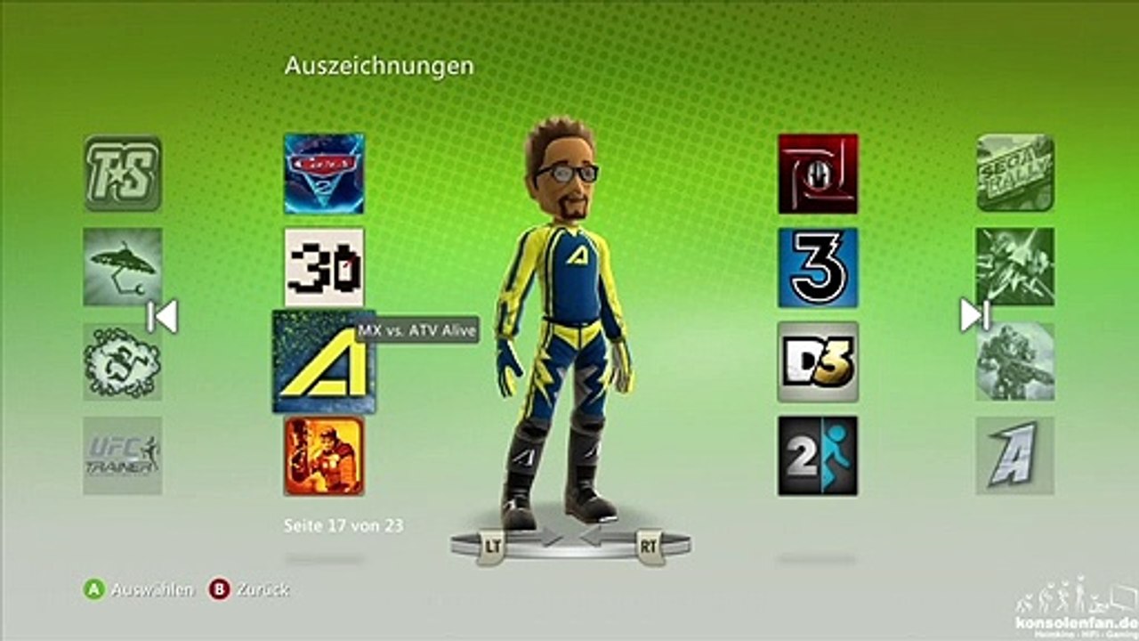 MX vs. ATV Alive ► Avatar Awards