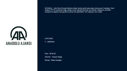 Emniyet Müdürü Altuğ Verdi'nin şehit edilmesine ilişkin soruşturmada 12 şüpheli adliyeye sevk edildi - İSTANBUL