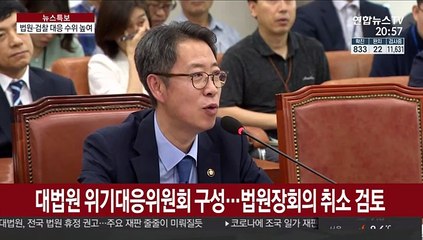 Video herunterladen: 코로나19 확산에 법원·검찰 비상…전국 법원 휴정권고