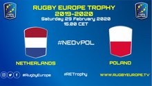 NETHERLANDS / POLAND - RUGBY EUROPE TROPHY 2019 /2020