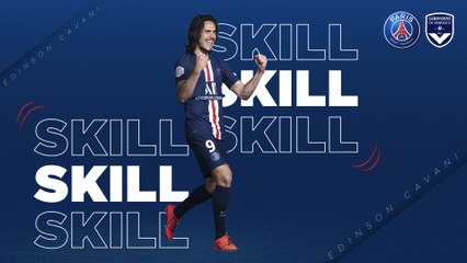 Le geste technique : Edinson Cavani contre Bordeaux