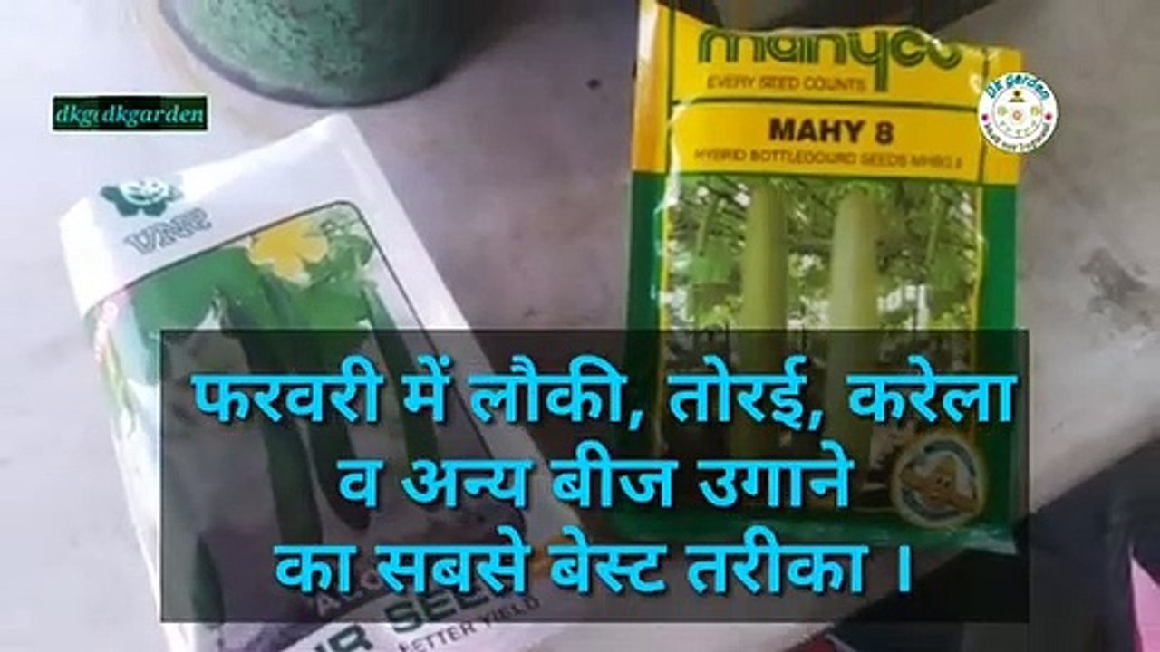 सभी प्रकार की  सब्जियों के बीज कैसे उगाएं, लौकी, तोरी, कद्दू, करेला,के बीज उगाने की सरल विधि।।
