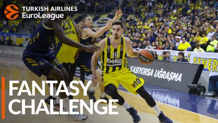 Turkish Airlines EuroLeague Regular Season Round 26: Fantasy Challenge