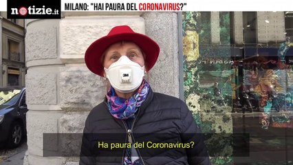 Download Video: Hai paura del Coronavirus? La reazione degli italiani a Milano | Notizie.it