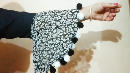 Umbrella bell (sleeves design) very easy method BELL SLEEVES DESIGN VERY EASY METHOD 