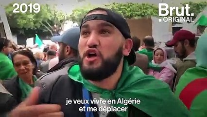 "On est sortis contre un pouvoir qui nous a volé nos rêves, notre liberté, notre dignité", dit une étudiante algérienne