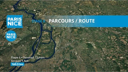 Parcours /Route - Étape 6/Stage 6 : Paris - Nice  2020