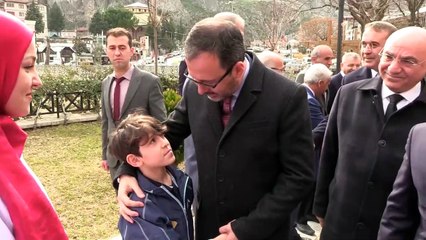 Gençlik ve Spor Bakanı Kasapoğlu'nun Valilik ziyareti - AMASYA
