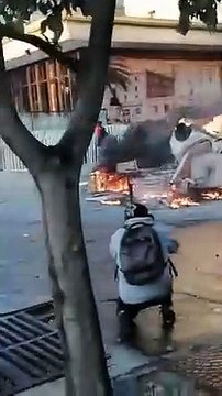 Protestas contra Sebastián Piñera en Viña del Mar