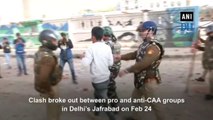 Clash between pro, anti-CAA groups continues in Delhi’s Jafrabad