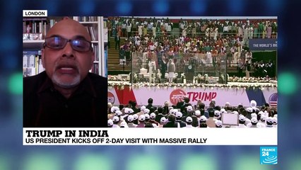 Donald Trump in India: "For the US president, this trip can be seen as a pre-election rally of sorts"