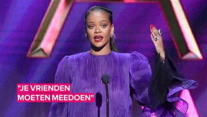Rihanna geeft een krachtige speech bij de NAACP awards